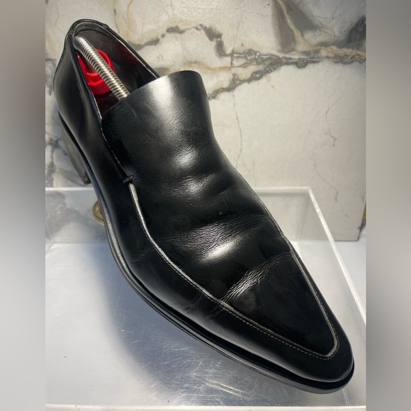 GUCCI loafers shoes mens leather sz 10 made in italy - Picture 9 of 16